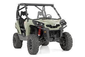 Can-Am Commander 1000 DPS Full Windshield - Rough Country - Scratch Resistant - '14-'18 Can-Am Commander 1000 DPS Full Windshield - Rough Country - Scratch Resistant - '14-'18